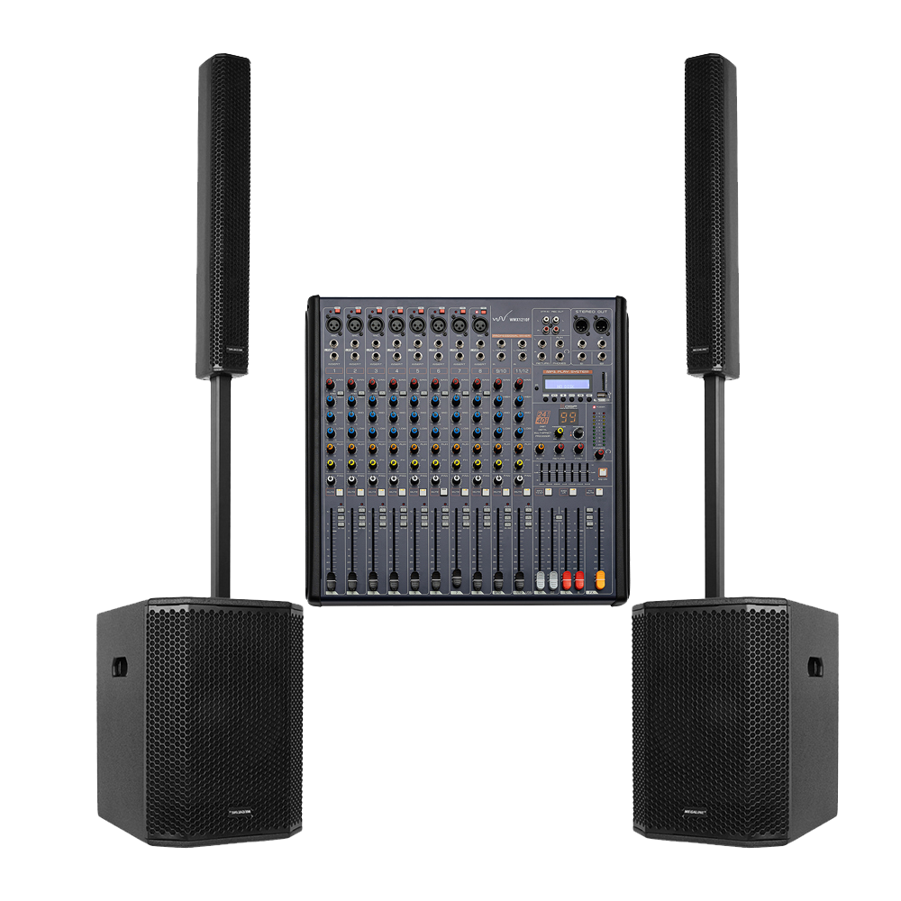 메가라인 MGAP1225S2X1 컬럼어레이스피커 버스킹스피커