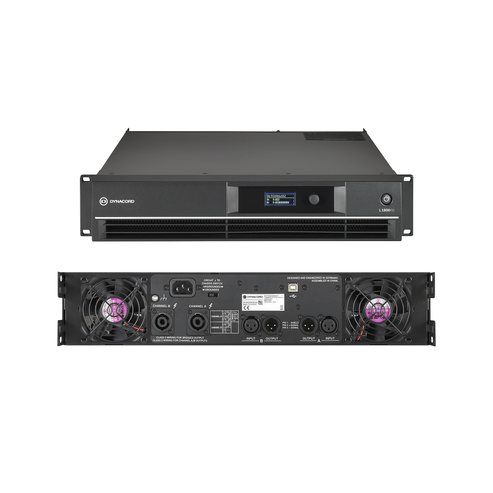 DYNACORD L1800FD 파워앰프