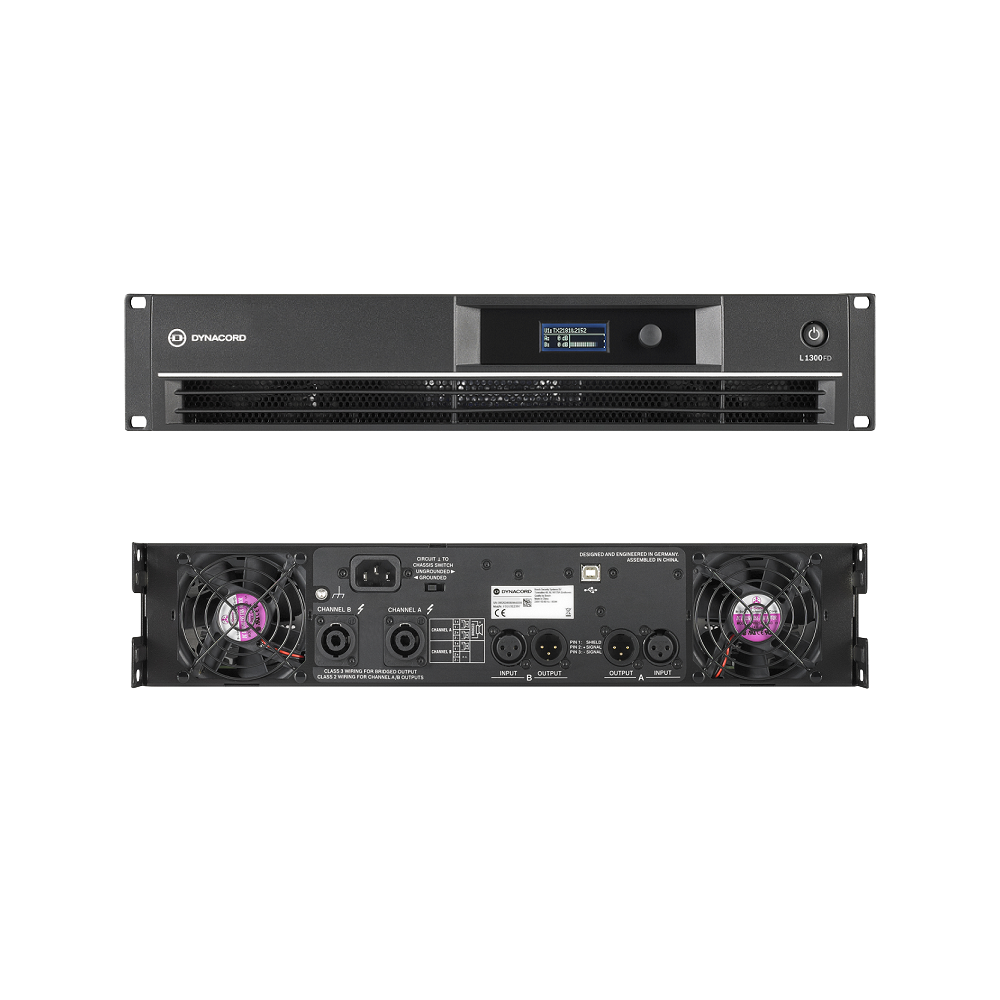 DYNACORD L1300FD 파워앰프