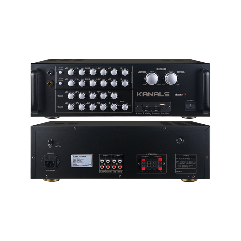 카날스 KQ-400W 노래방앰프