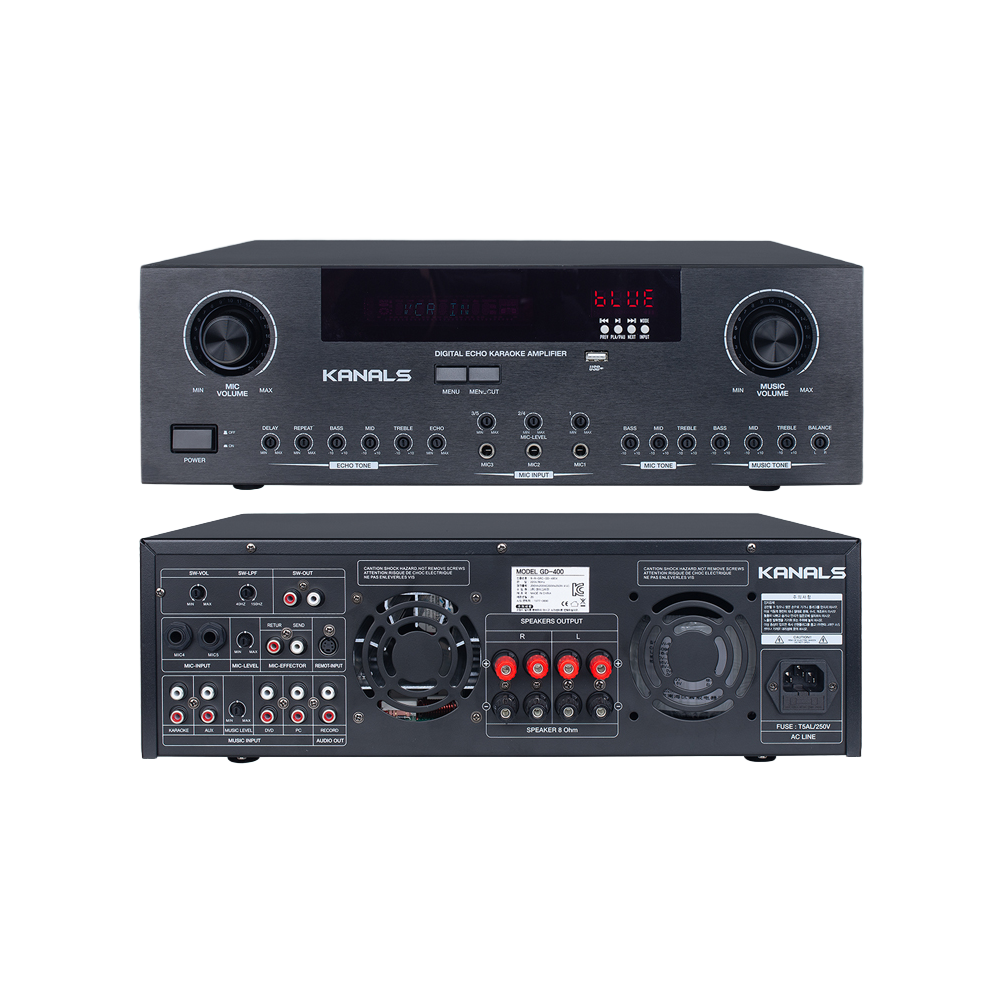 카날스 GD-400 노래방앰프