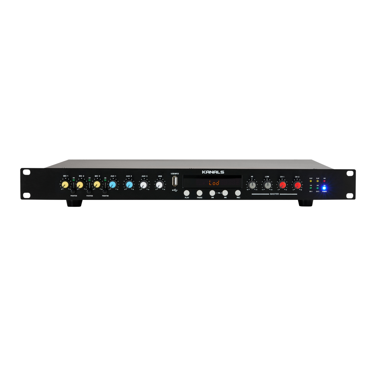 카날스 EPM-206H 파워드믹서 녹음가능 