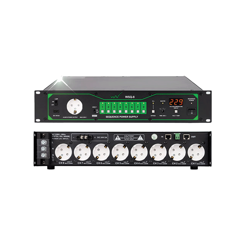 웨이브 WSQ8W 순차전원공급기