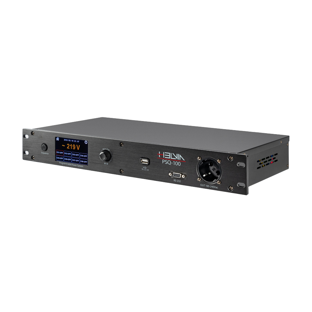 헬비아 PSQ-100 8채널 디지털순차전원공급기 