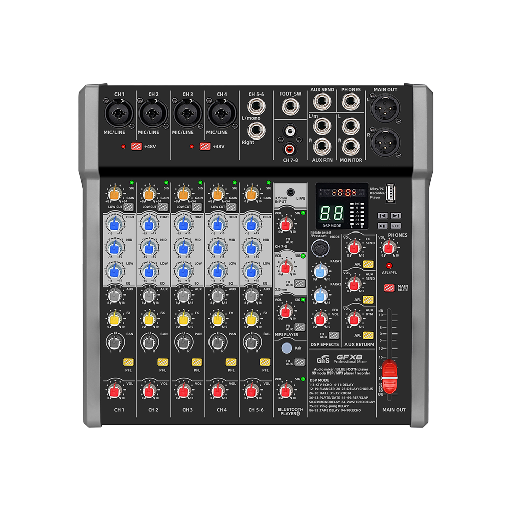 GNS GFX8 오디오믹서