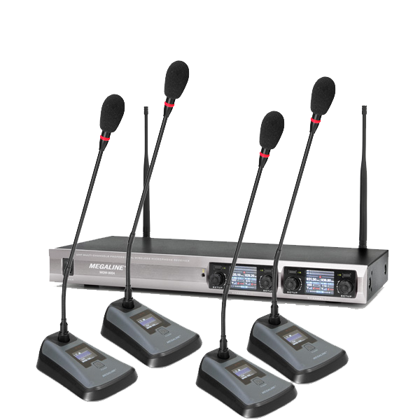 메가라인 MGW9004 무선회의용마이크 구즈넥마이크