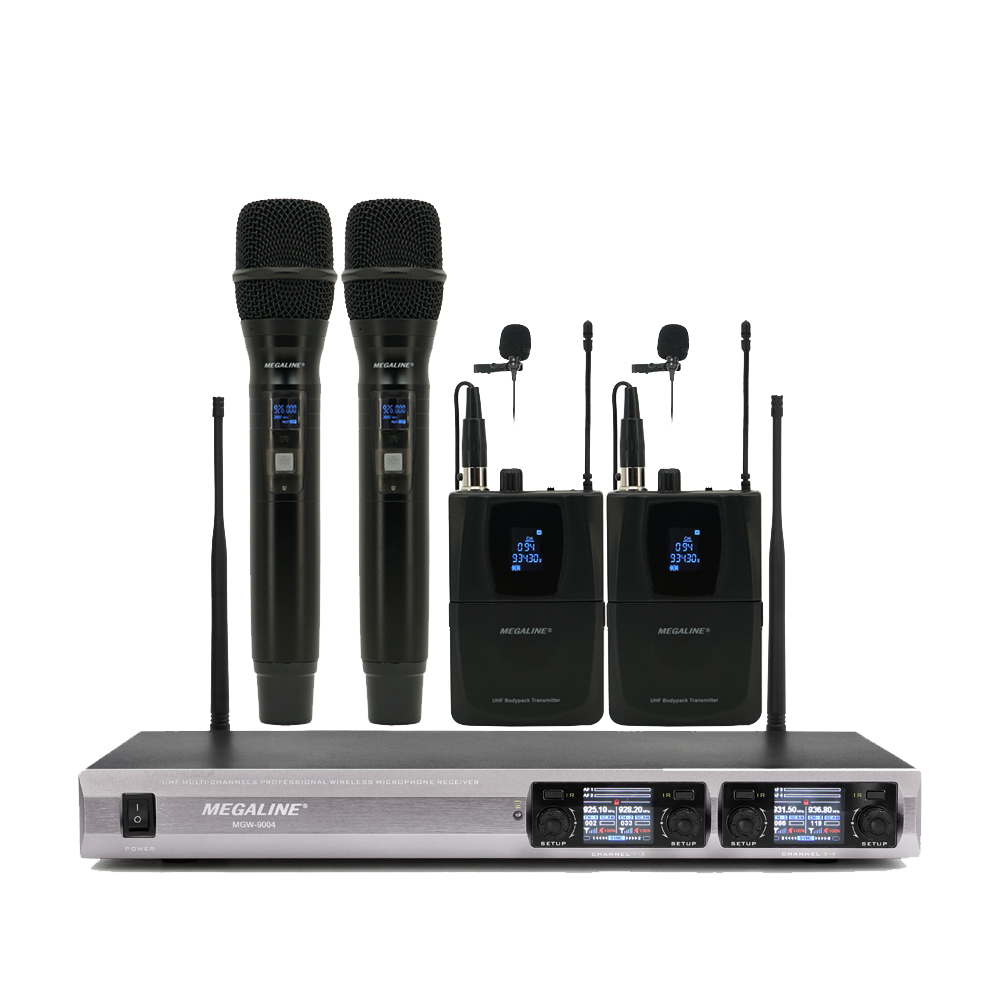 메가라인 MGW9404H2P2 강의용무선마이크