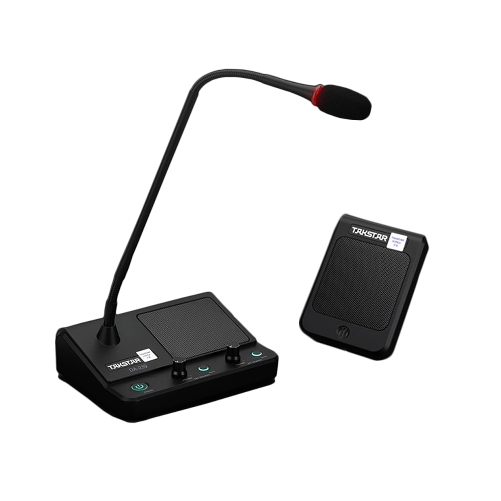 탁스타 DA239 양뱡향마이크 매표소 마이크