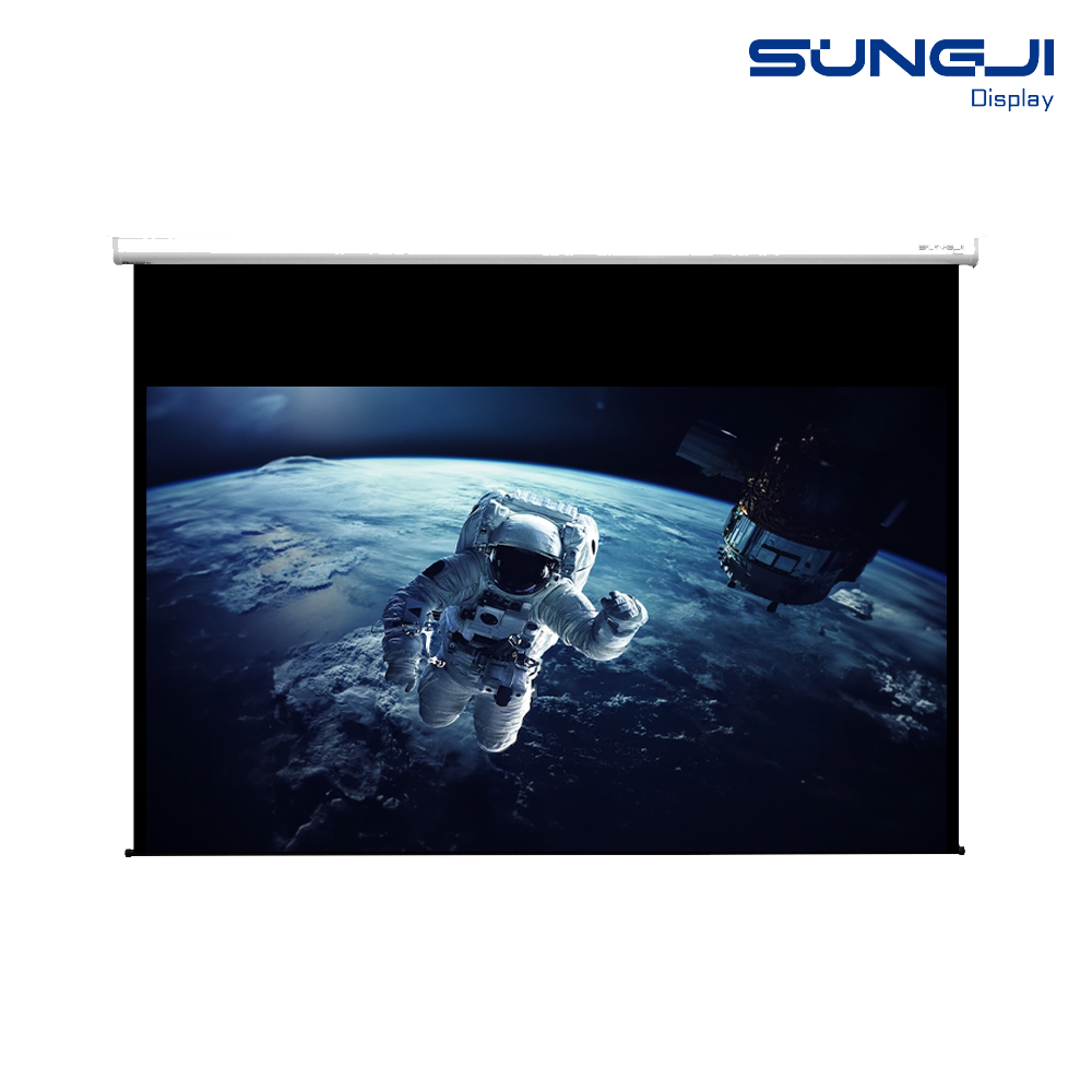 SJ-NDW 블랙광학 16:9 전동스크린