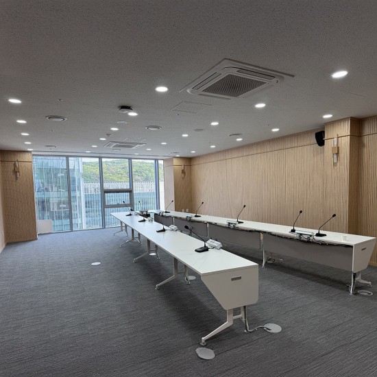 [CASE0161] 회의실 유선회의용시스템 설치시공