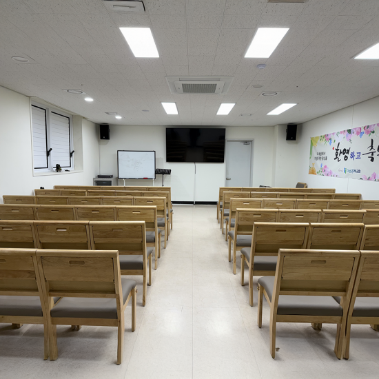 [CASE0166] 교회 드림룸 음향시스템 설치시공