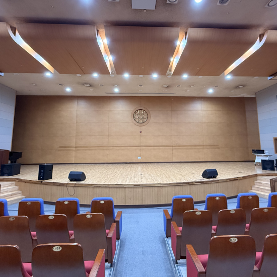 [CASE0199]대강당 음향스시템 설치시공